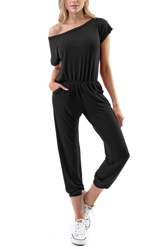 Black Relaxed Jumpsuit